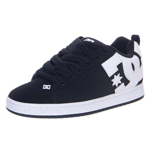Court Graffik Shoes Black - Scarpe Stringate Profilo Basso Uomo Nere 300529-001  DC 