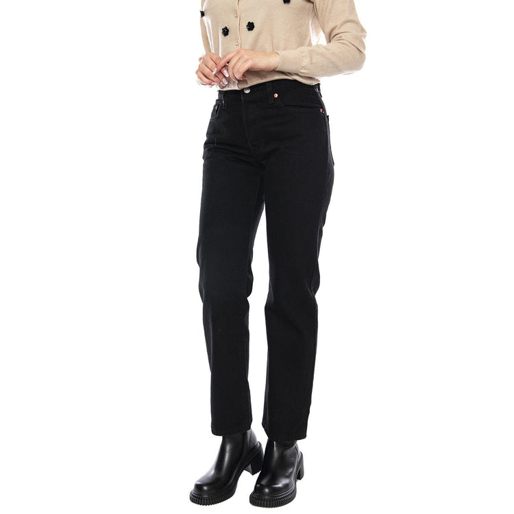 501 '90S Rinsed Blacktop -- Jeans Donna Neri A1959-0035 . LEVIS 