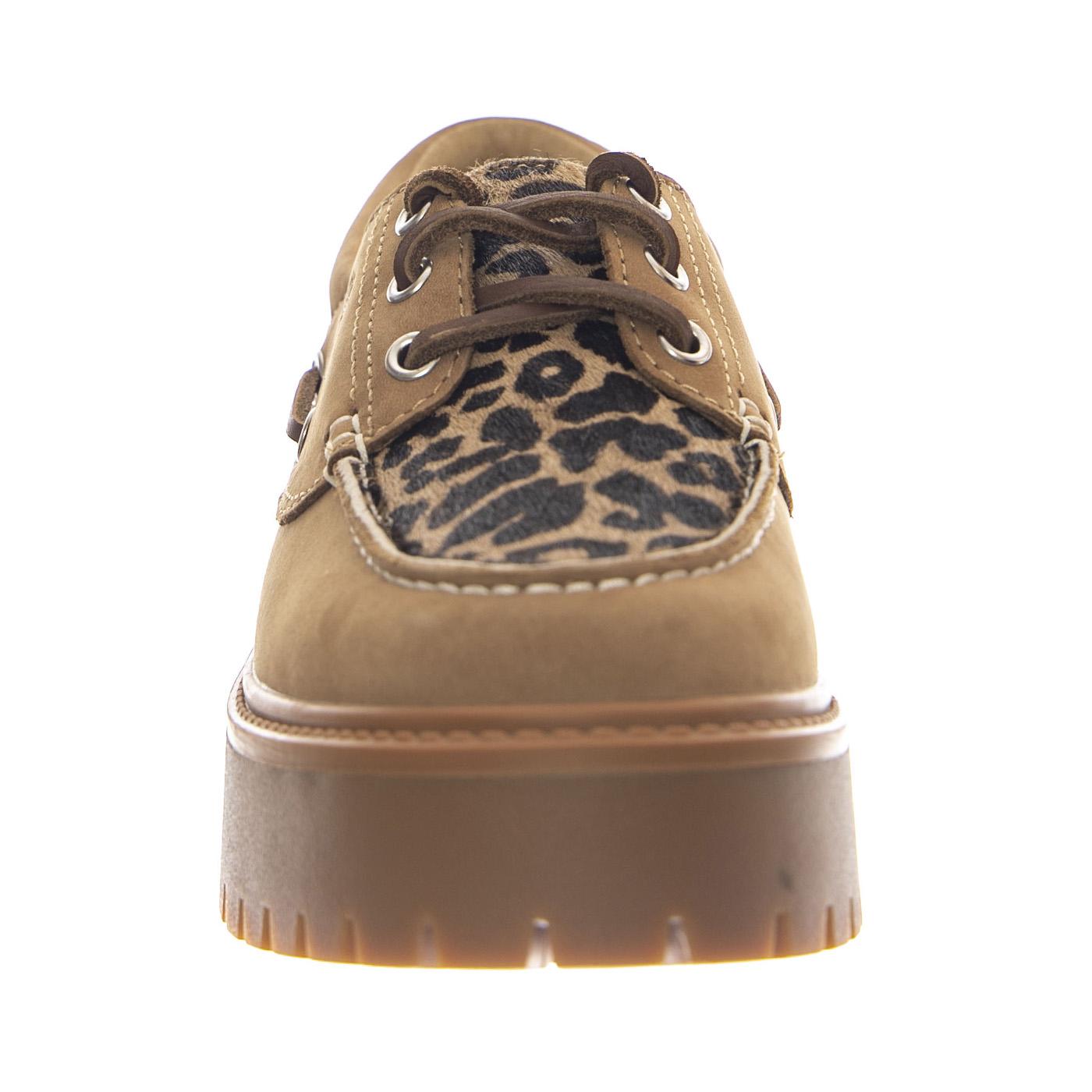 Stone Street Boat Shoe Beige -- Scarpe da Barca Donna in Nabuk Beige TB0A2GVF EN31 TIMBERLAND 