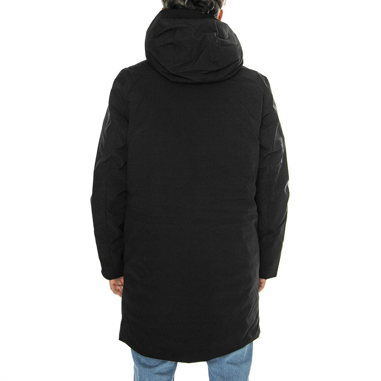 Hjalmar black - Giacca con Cappuccio Uomo Nera 331186-110 . ELVINE 