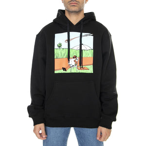 All Good Hoodie Black - Felpa con Cappuccio Uomo Nera HDY0097BLK  DOOMSDAY 