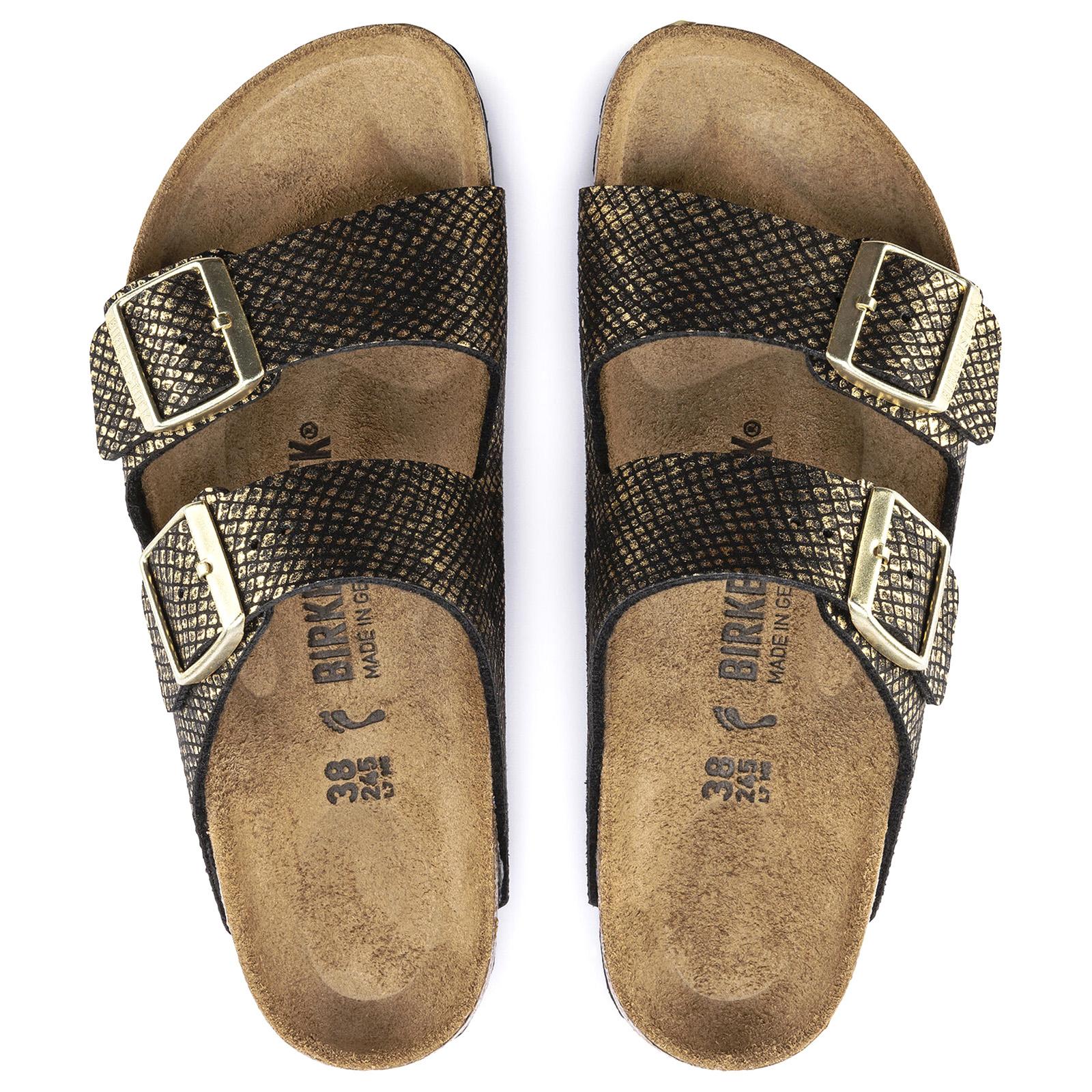Arizona Shiny Sandals - Python Black - Sandali Donna Multicolore - Calzata Stretta 1019372  BIRKENSTOCK 