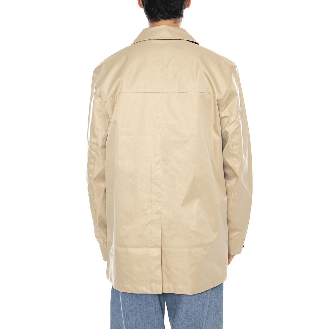 Aquascutum Iconic Caban Beige - Giacca Uomo Beige AA_B005_JK005 . AQUASCUTUM 