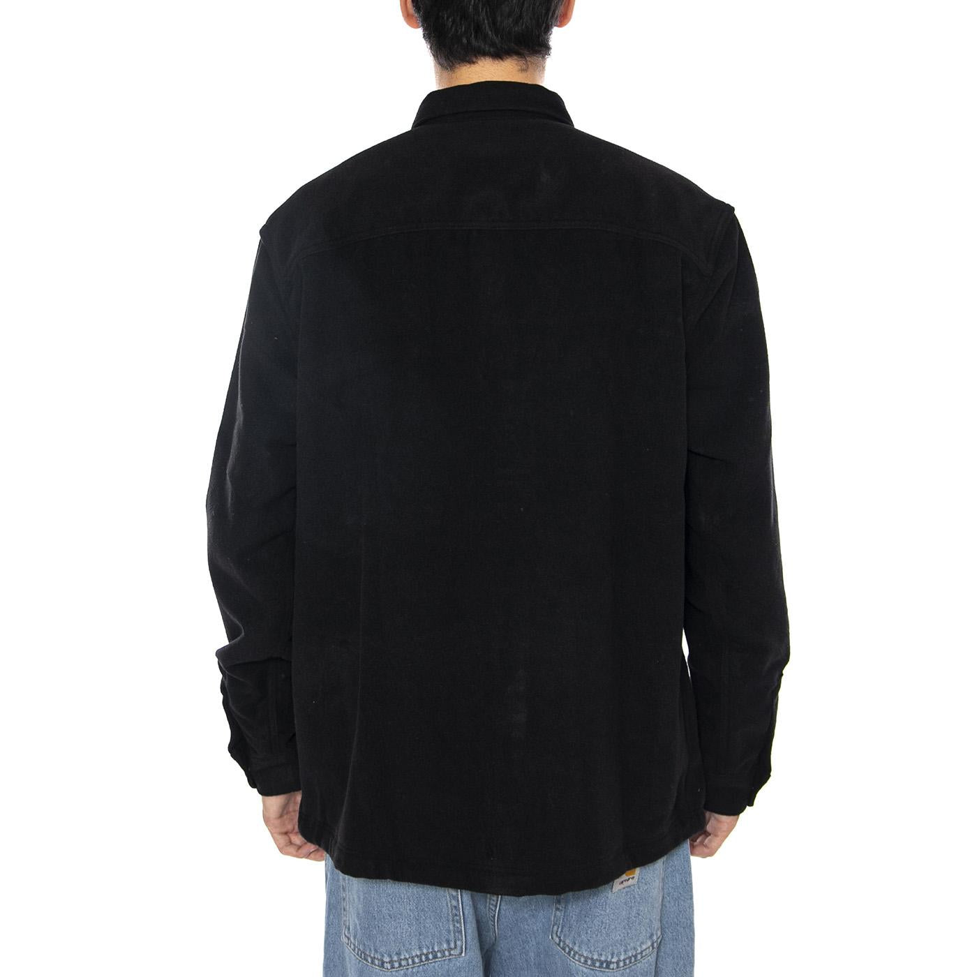 Relaxed Overshirt Unionall Black - Sovracamicia Uomo Nera 112371309 . LEE 