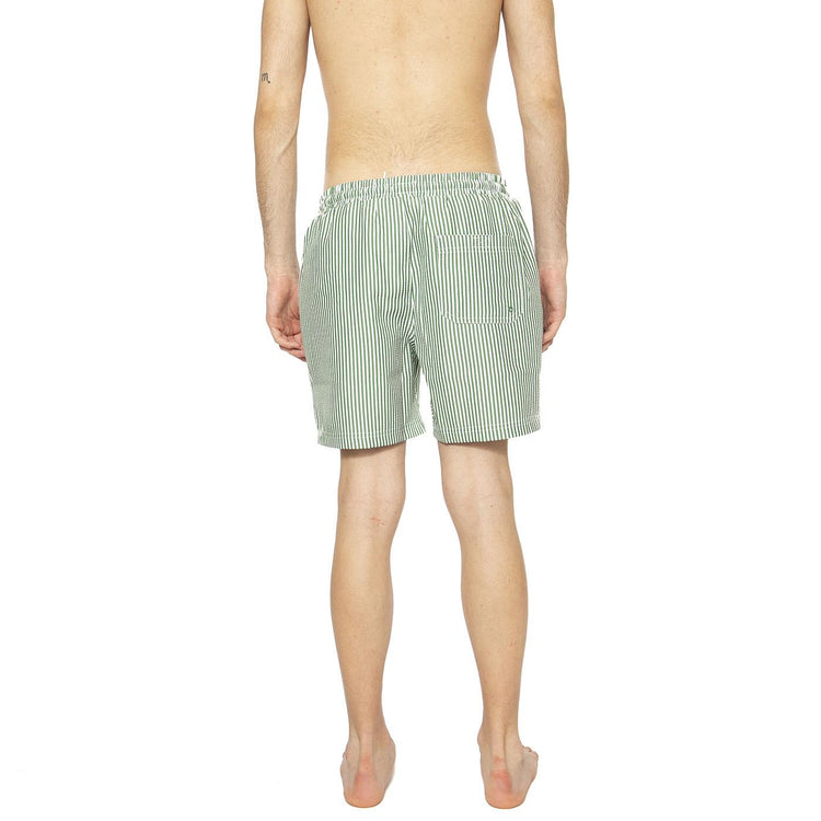 Colby Seersucker F Green Meadow - Costume da Bagno Uomo Multicolore F4SSE078387  FARAH 
