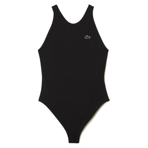 Costume 031 Black Swimsuit - Costume da Bagno Intero Donna Nero MF5636-031  LACOSTE 