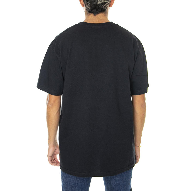 Dome T-Shirt Black - Maglietta Girocollo Uomo Nera W22T-DOME-BLK  USUAL 