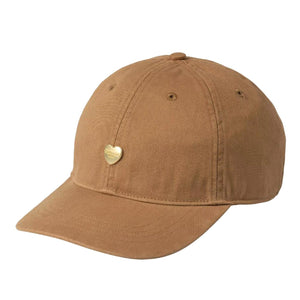 Heart Metal Cap Hamilton Brown / Black - Cappellino con Visiera Marrone I034609.08WXX  CARHARTT WIP 