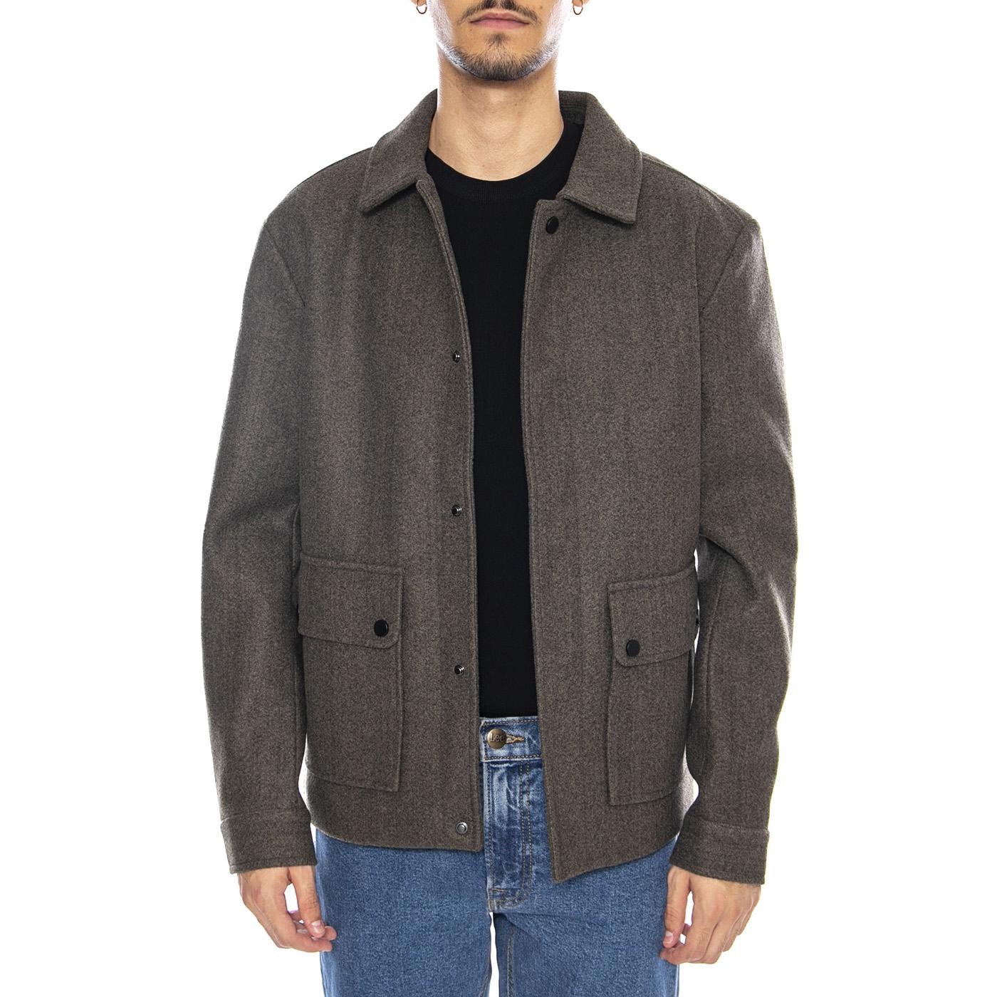 Connor Life Jacket OTW Noos Bungee Cord Melange - Giacca Uomo Grigia 22025735-4787386  ONLY & SONS 