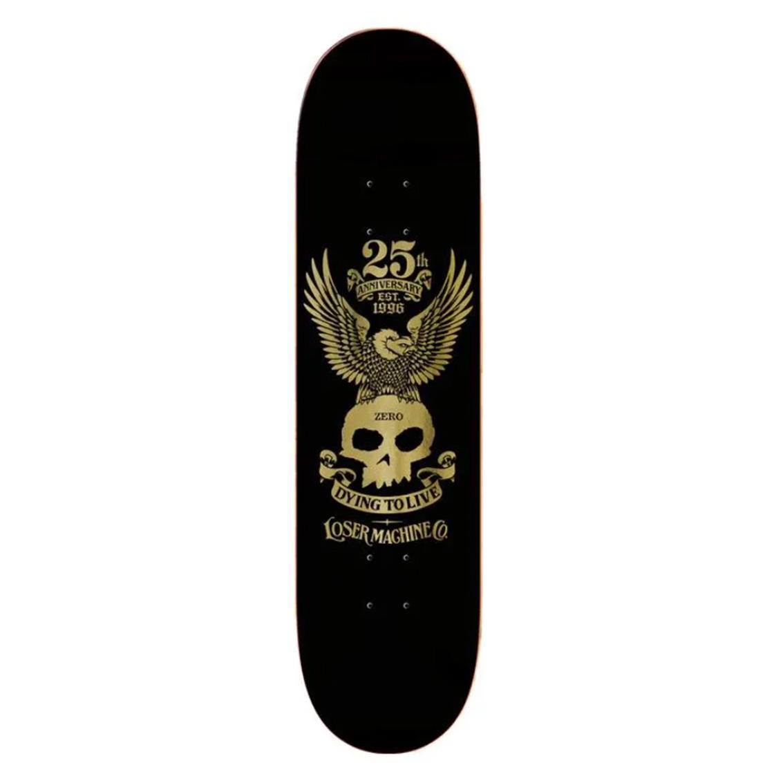Zero / Lose Machie Deck 8.525 Golden Eagle - Tavola da Skateboard Nera 10362-GLD  LOSER MACHINE 