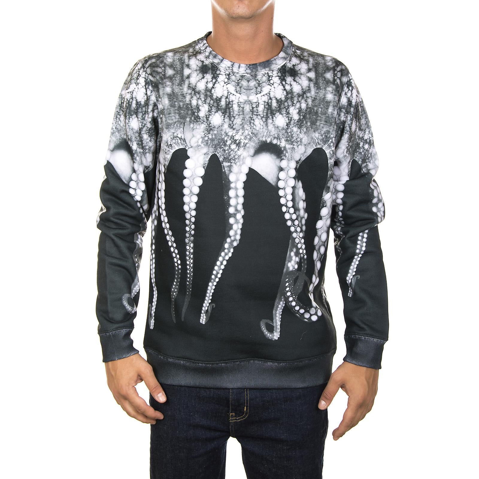OCTOPUS CREWNECK SWEATSHIRT REALGREY 93697_4  OCTOPUS 