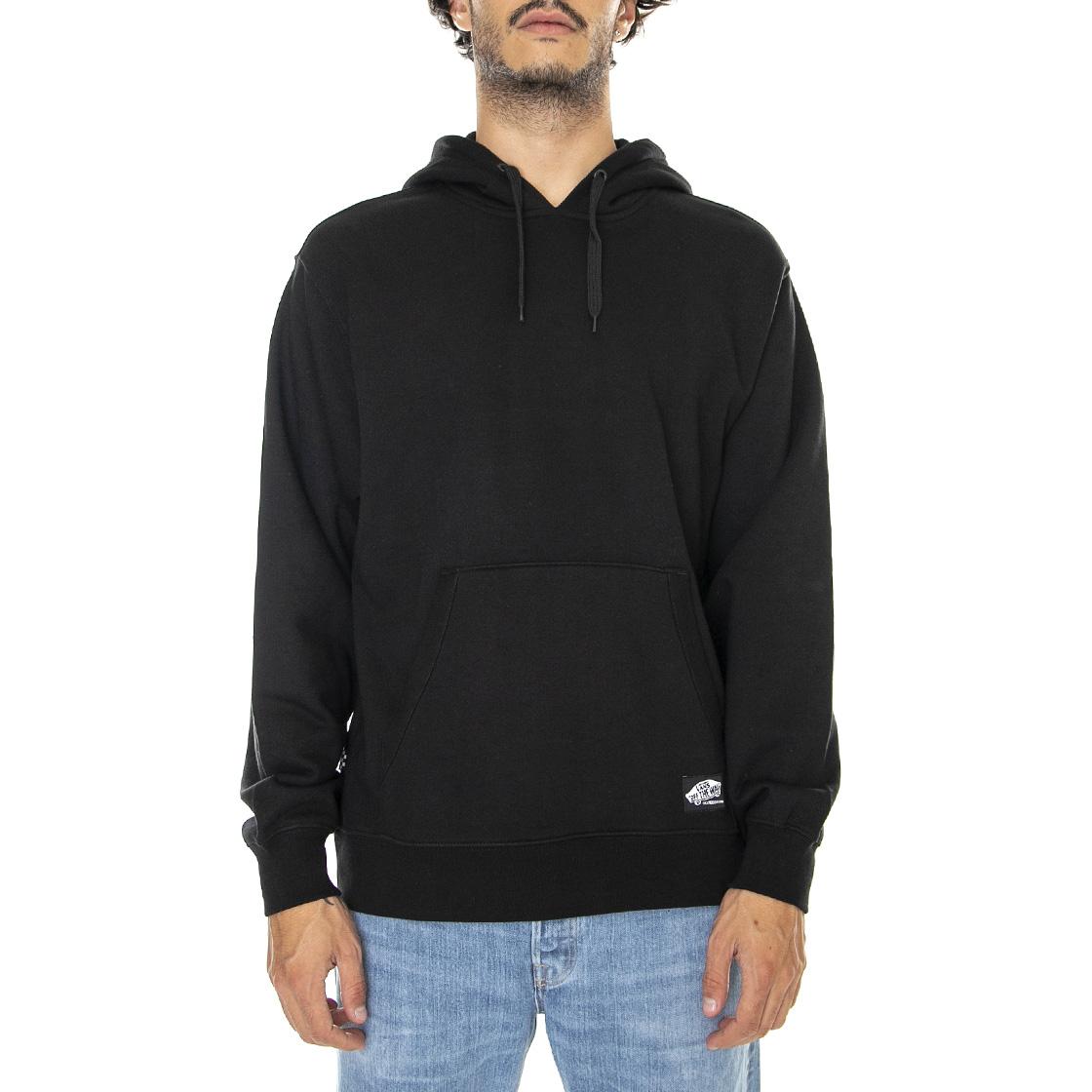 Skate Classics Patch Po Scls Black - Felpa con Cappuccio Uomo Nera VN0A7TJPBLK1  VANS 