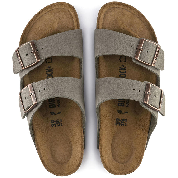 Arizona Birkibuc - Sandali Uomo / Donna Grigio / Stone - Calzata Stretta 151213  BIRKENSTOCK 