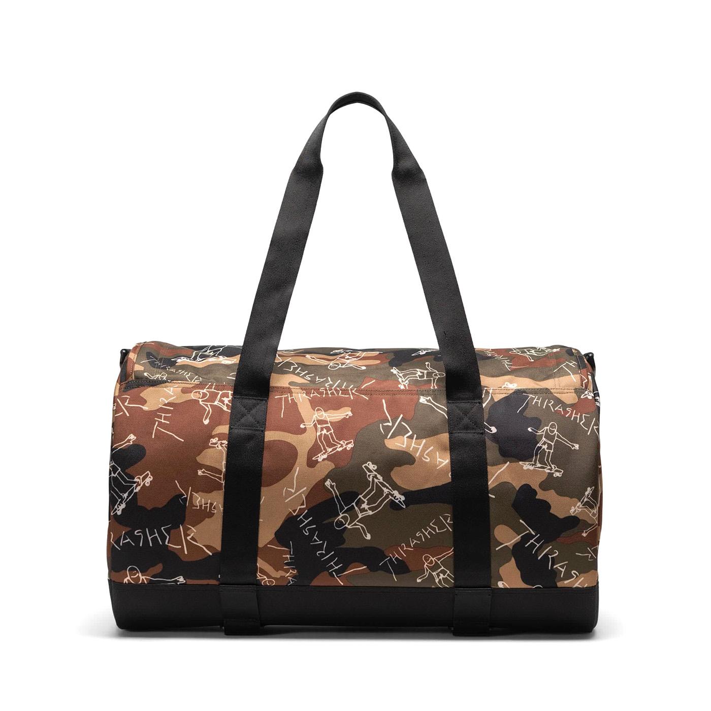 Thrasher Gonz Herschel Heritage Skate Duffle Woodland Camo - Borsa Camo 11647-00032-OS 00032 HERSCHEL 