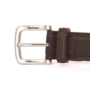 Moray Lrather Belt Chestnut - Cintura jn Pelle Marrone MAC0456-BR51-FW23  BARBOUR 