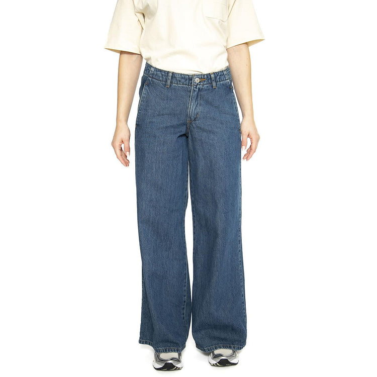 XL Chino Blacks - Pantaloni Denim Jeans Donna Blu A8700-0005 . LEVIS 