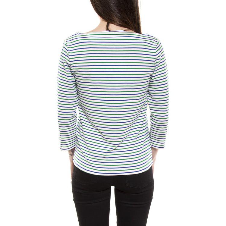 VENDELA L/S TEE PARIS GREEN 141720150-848  MINIMUM 