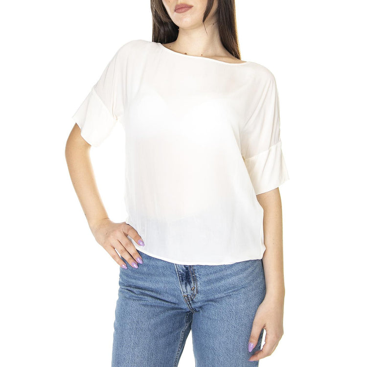 W' Blusa Burro 311SD45082 Donna Beige 311SD45082-S2128  ALESSIA SANTI 