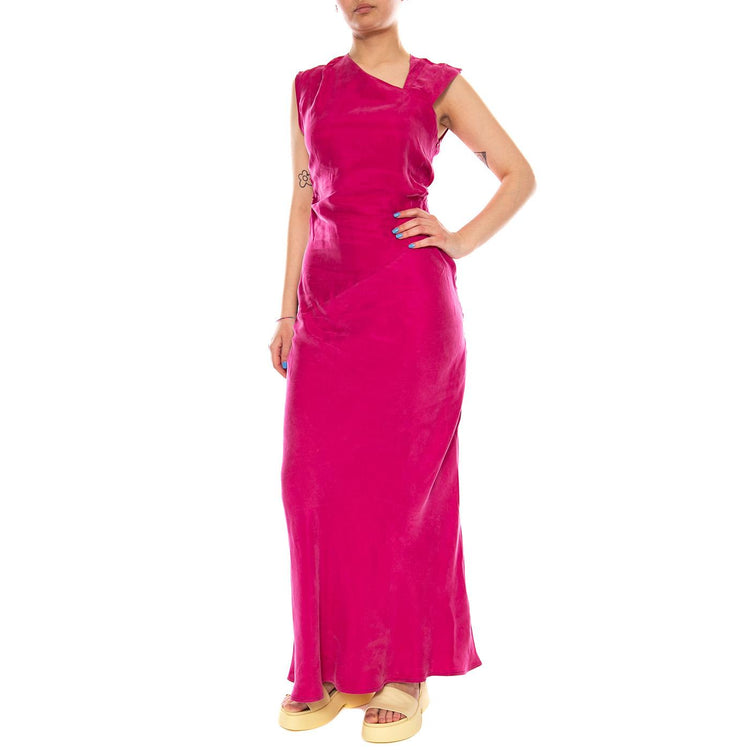 VESTIDO LARGO ASIMÉTRICO - Abito Lungo Donna Viola 61W/11269 FCS WILD PONY 