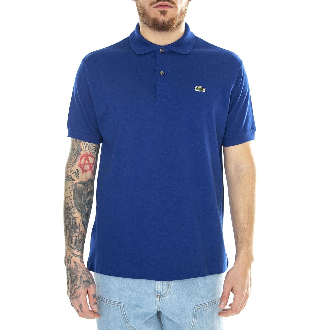 Maglietta M/C BDM - Polo Uomo Blu 1212-BDM  LACOSTE 