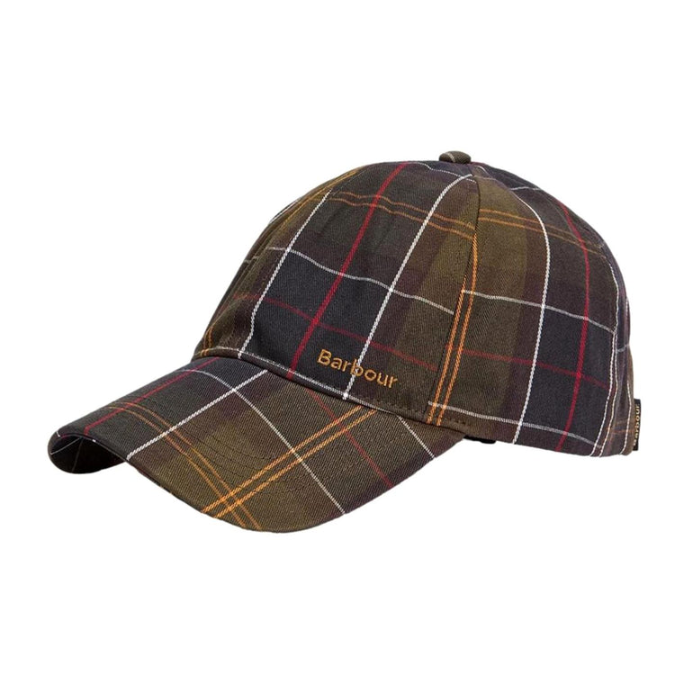 Telfield Tartan Cap - Cappellino con Visiera Tartan MHA0910 TN11 BARBOUR 