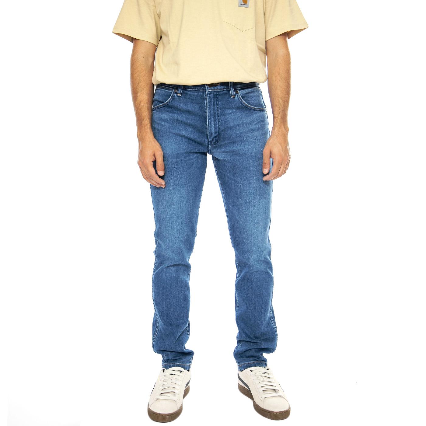 Larston Rustic - Pantaloni Denim Jeans Uomo Blu 112350841-BLUE  WRANGLER 