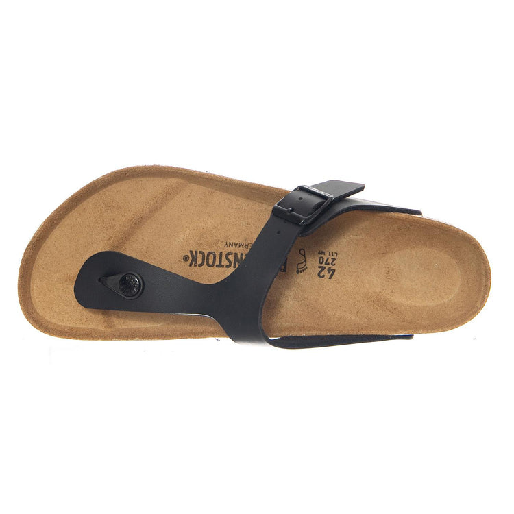 Gizeh Birko Flor Regular Fit Black - Sandali Uomo / Donna Neri 043691 BLK BIRKENSTOCK 