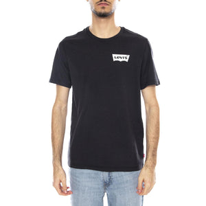 Graphic Crewneck Tee - Color BW Caviar Gra - Maglietta Girocollo Uomo Nera 22491-1692 Black LEVIS 