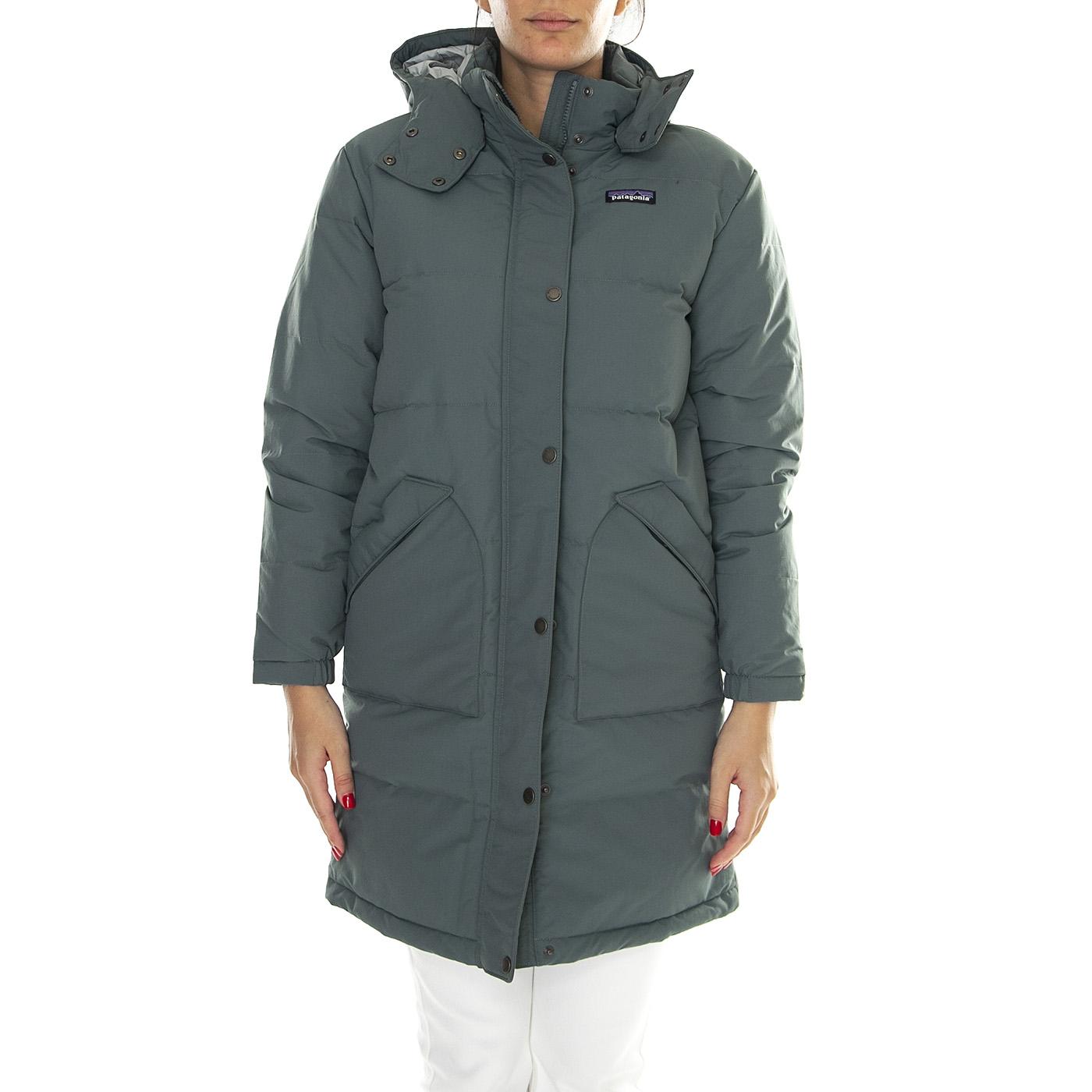 W's Downdrift Parka Nouveau Green - Giacca Donna Verde 20605-NUVG  PATAGONIA 