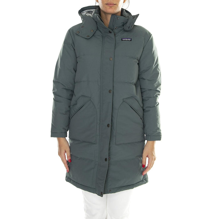 W's Downdrift Parka Nouveau Green - Giacca Donna Verde 20605-NUVG  PATAGONIA 