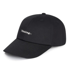 Black Thinking Chris Cap - Cappellino con Visiera Nero XHT00047-BLACK  THINKING 