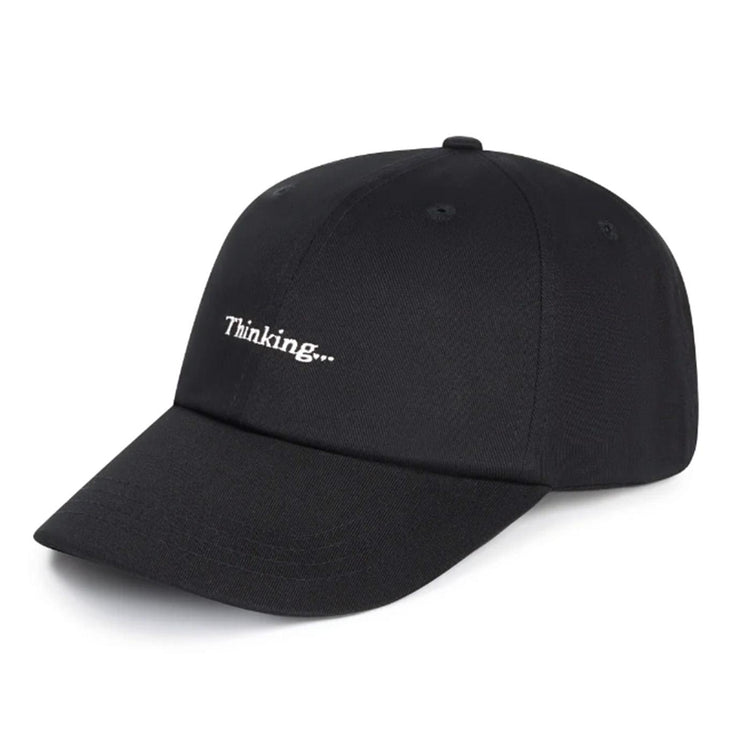 Black Thinking Chris Cap - Cappellino con Visiera Nero XHT00047-BLACK  THINKING 