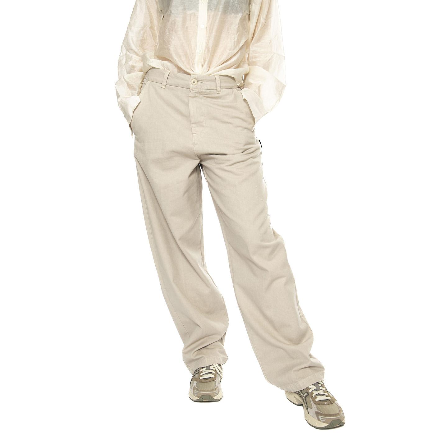 W' Brady Pant Fleur De Sel - Pantalone Donna Beige I033770.2LPGT  CARHARTT WIP 