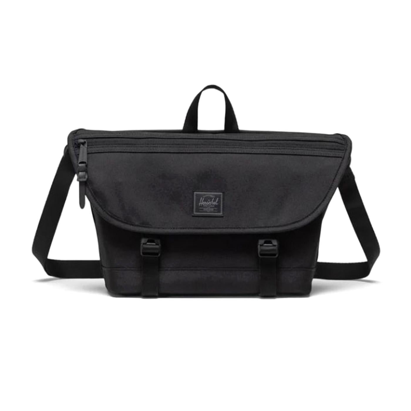 Cove Small Messenger Black Tonal - Borsa a Tracolla Nera 11677-05881-OS  HERSCHEL 