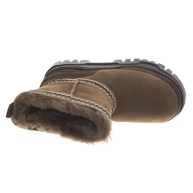 W Classic Mini Trailglazer Hickory - Stivali Donna Marroni UGSCLMTRHCK1158322W  UGG 