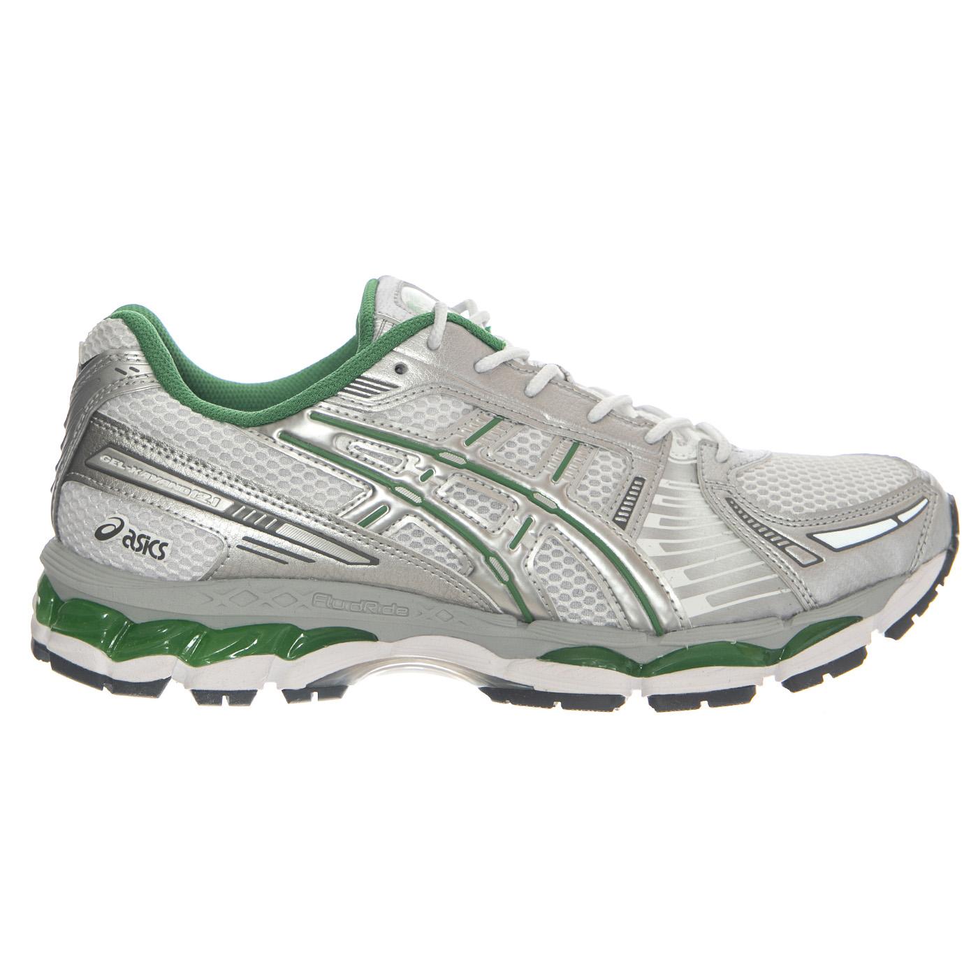 GEL-KAYANO 12.1 White / Pure Silver Shoes - Scarpe Stringate Uomo Silver / Argento 1203A759-100 . ASICS 