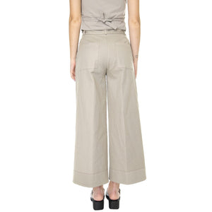 W' Pantalone Gres 311SD25012 - Pantaloni Donna Begie 311SD25012-S2247  ALESSIA SANTI 