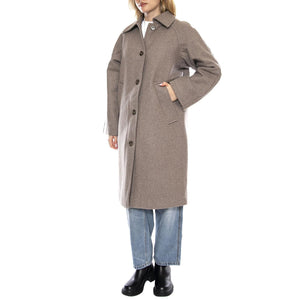 Hoshaa Pine Bark Melange -- Cappotto Donna Multicolore 222289884 1410m MINIMUM 