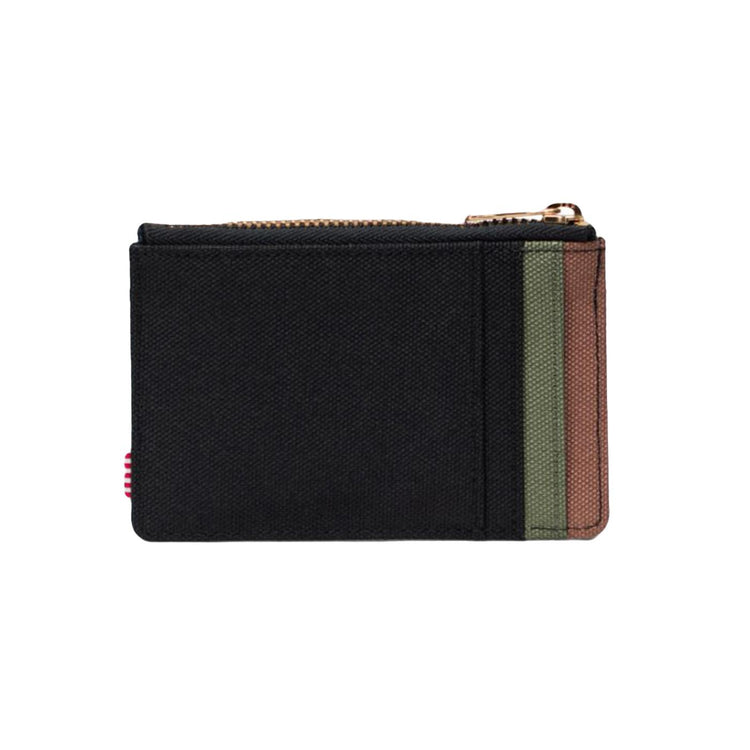 Herschel Oscar Cardholder - Poratacarte Nero con Zip 30094 06427 HERSCHEL 