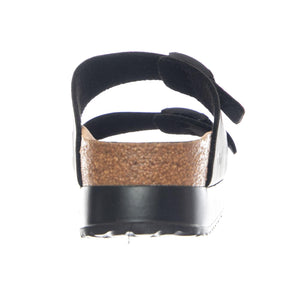 Arizona Platform Vegan Birko Flor Narrow Fit Black - Sandali Donna Neri 1027395 BLK BIRKENSTOCK 