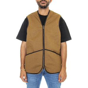 Pile Waistcoat Zip In Liner Brown - Giacca Invernale Smanicata Uomo Marrone 222MMLI0004-BR31  BARBOUR 