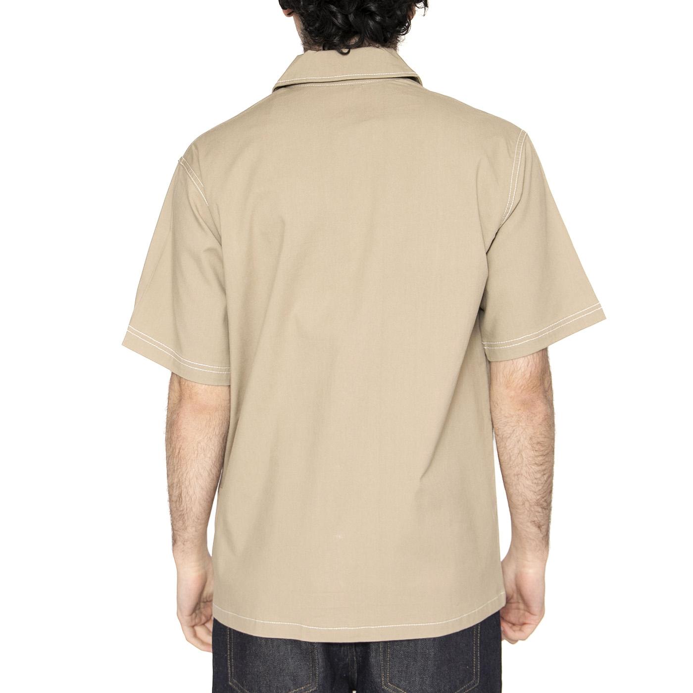 Riverbend Work Shirt Desert Sand - Camicia Maniche Corte Uomo Beige DK0A4Z7R0DS1  DICKIES 