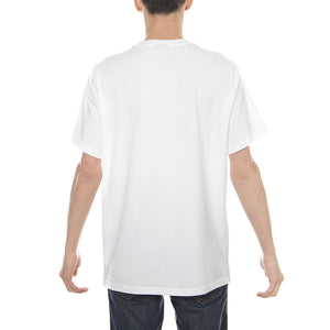 MT73581 NB ATHLETICS MAIN LOGO TEE White - T-Shirt MC NBMT73581WT  NEW BALANCE 