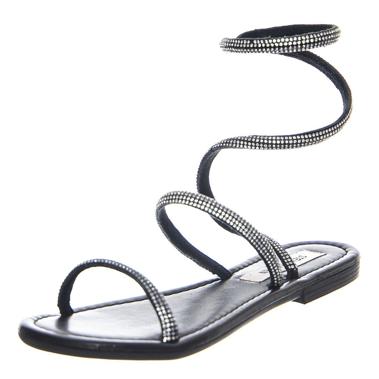 Sociable Black / Silver - Sandali Donna Argento SMSSOCIABLE-BLKSIL  STEVE MADDEN 