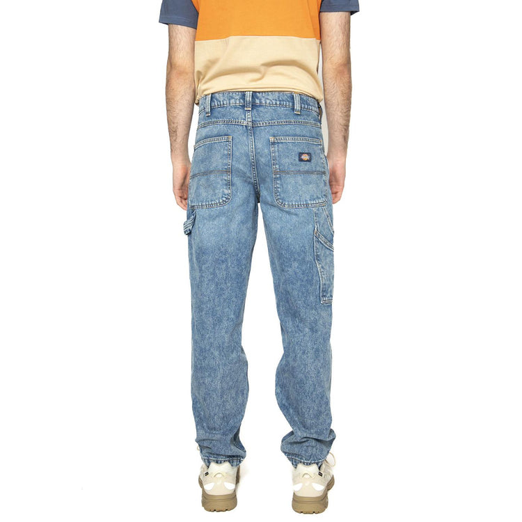 Garyville Denim Rinsed Fade - Pantaloni Denim Jeans Uomo Blu DK0A4XECK211  DICKIES 