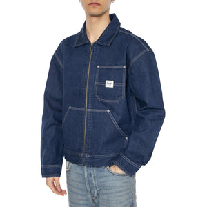 91W Workwear Jacket Rinse - Giacca Denim Jeans Uomo Blu 112363870  LEE 