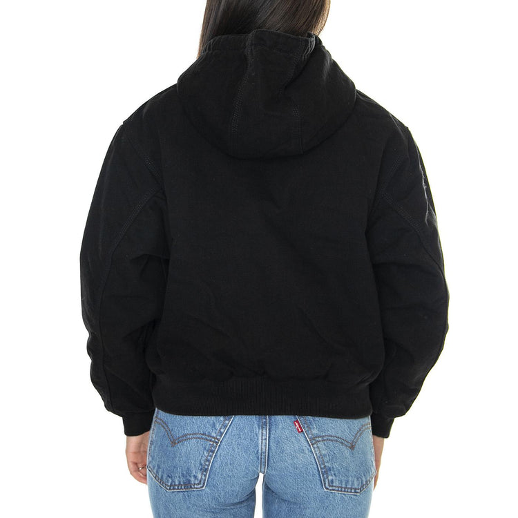 W' OG Active Jacket Black /rinsed - Giacca Donna Nera I032238.8902 . CARHARTT WIP 