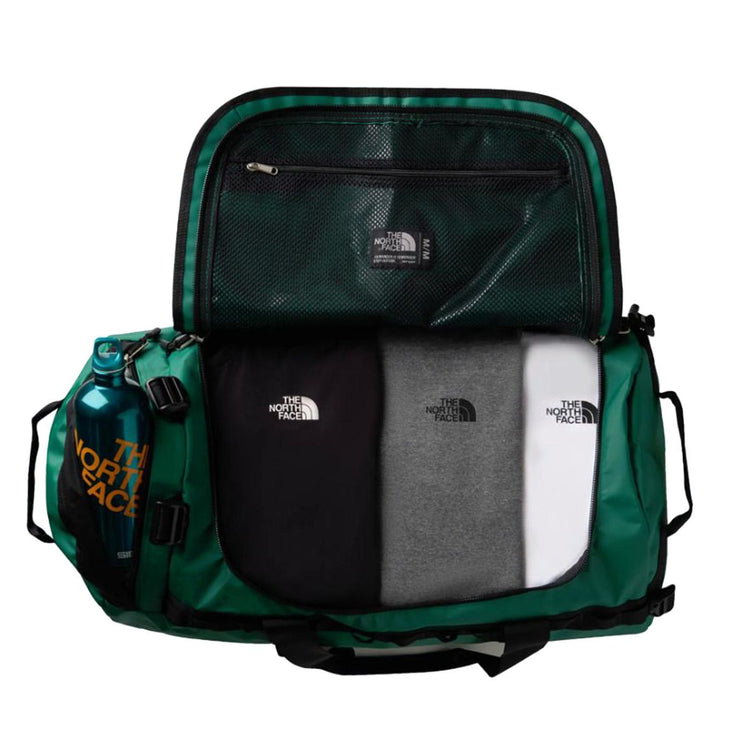 Base Camp Duffel M Evergreen / TNF Black - Borsa da Viaggio Verde NF0A52SA S9W1 THE NORTH FACE 