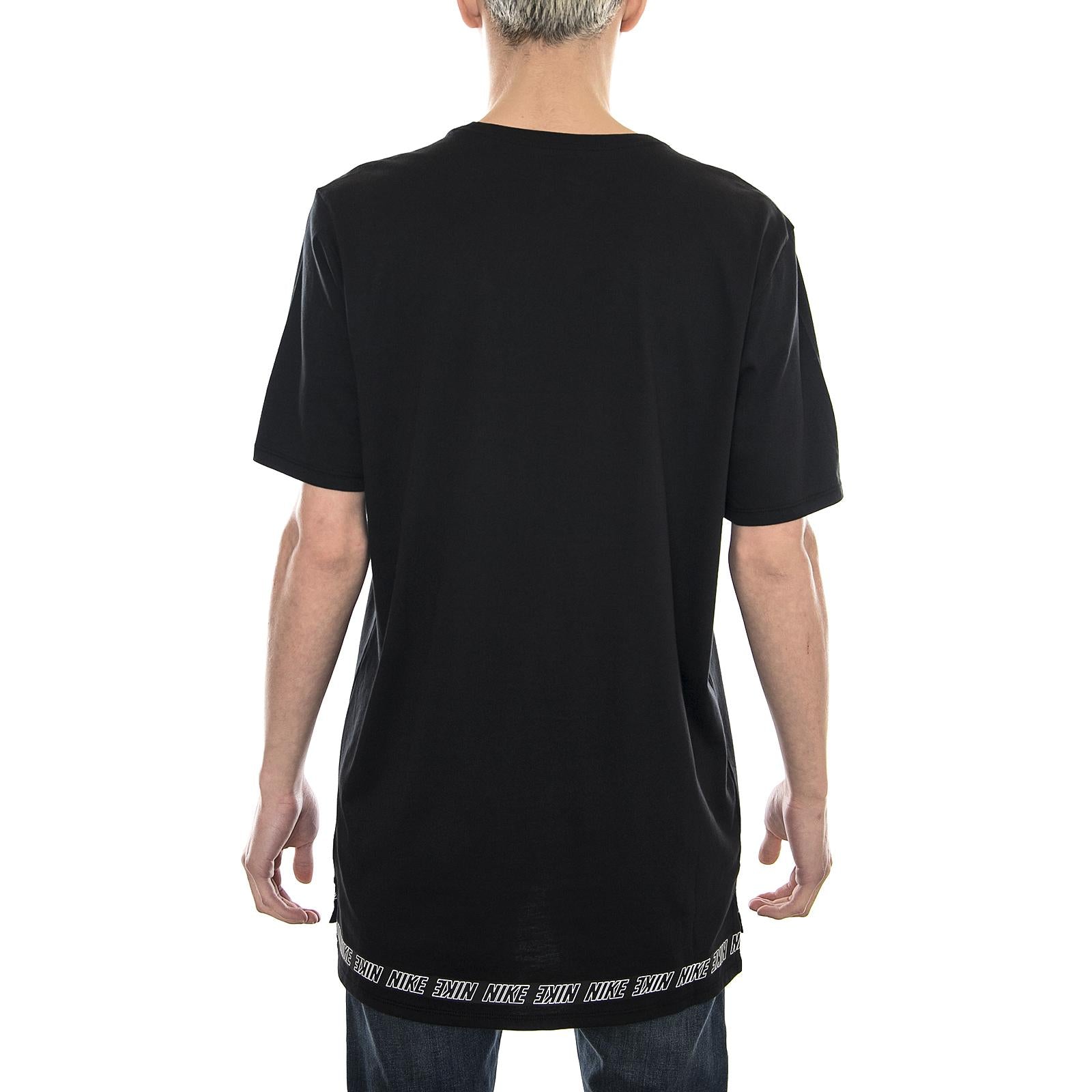 Men s Nike Sportswear T-Shirt BLACK/WHITE 892056-010  NIKE 