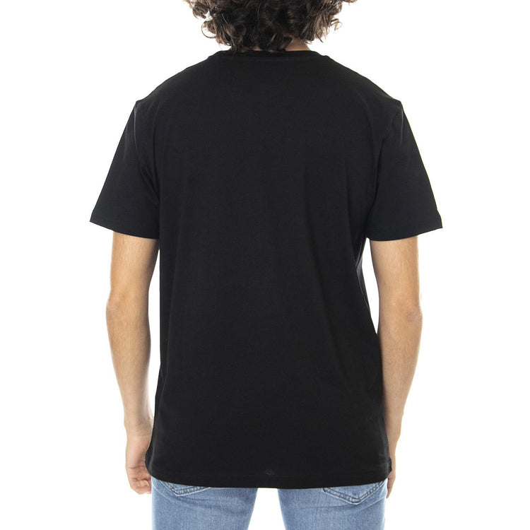 Basic T-Shirt - Black - Maglietta Girocollo Uomo Nera 2743  ALPHA INDUSTRIES 